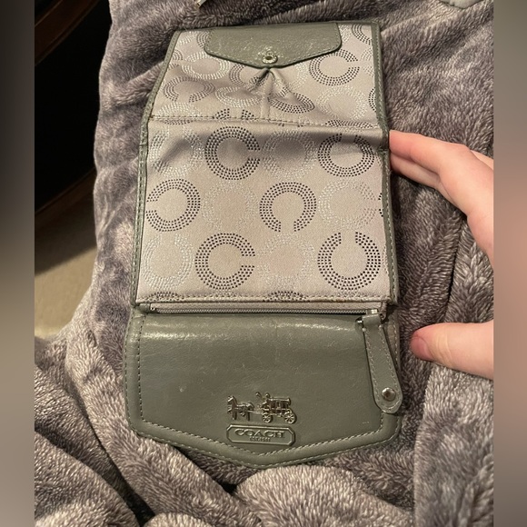 Grey Coach Wallet - Picture 3 of 4